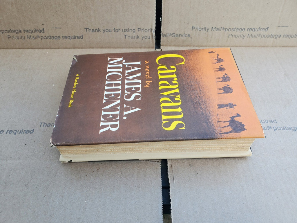 Caravans A Novel by James A. Michener Copyright 1963 First Printing Hardcover B8