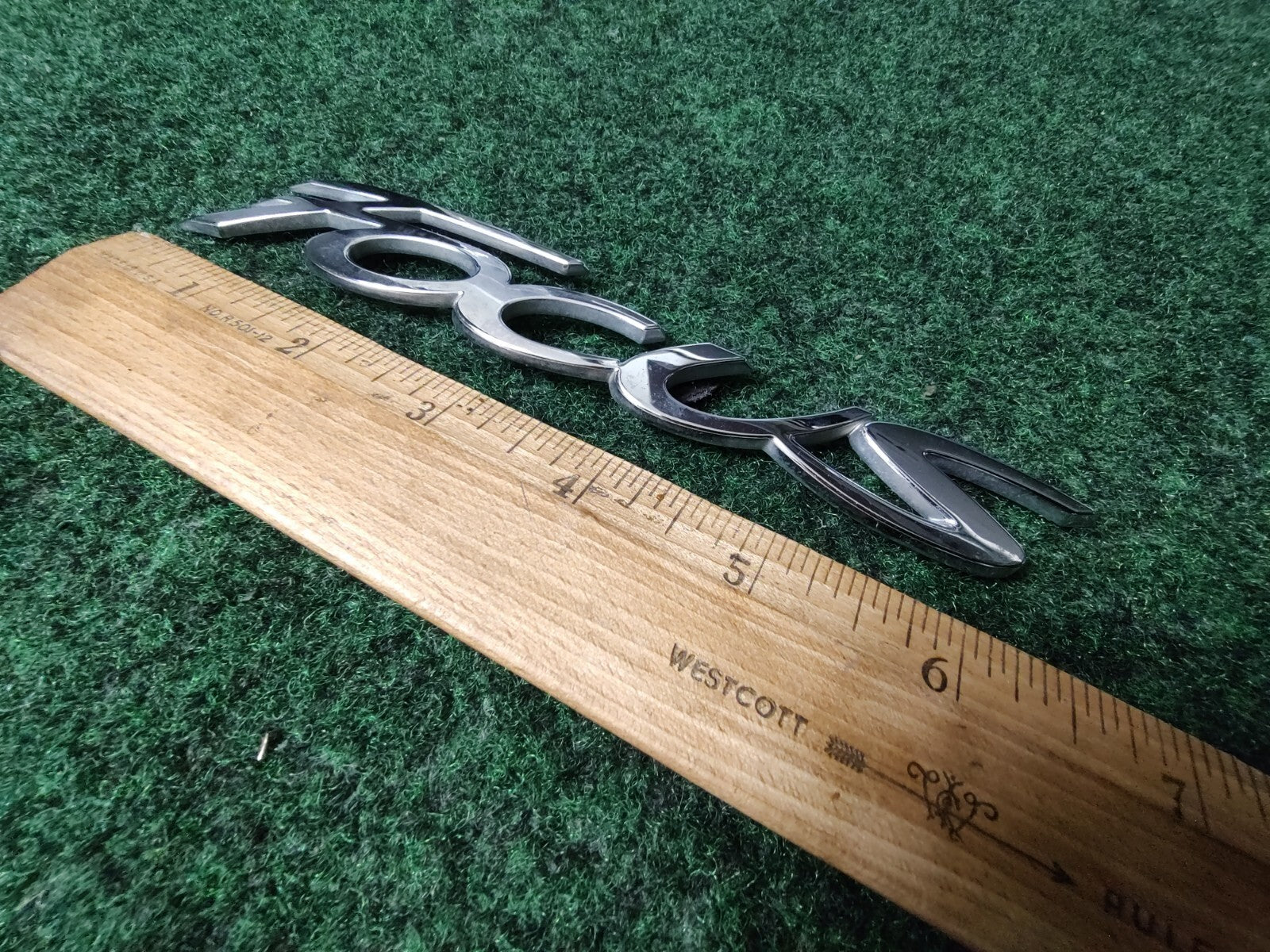 2012-18 Ford Focus Emblem Rear Trunk Chrome Badge Nameplate Logo Letter Name 4S5