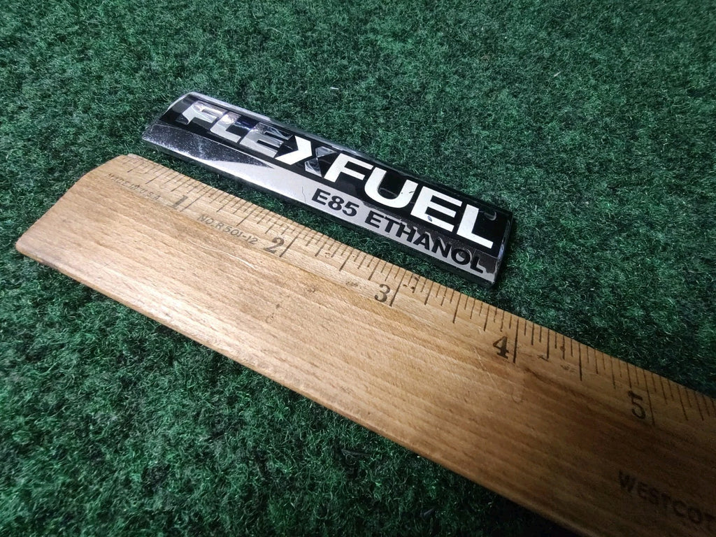 Chevy Flex Fuel E85 Ethanol Emblem Badge Decal Chevrolet OEM 15910899 4L8