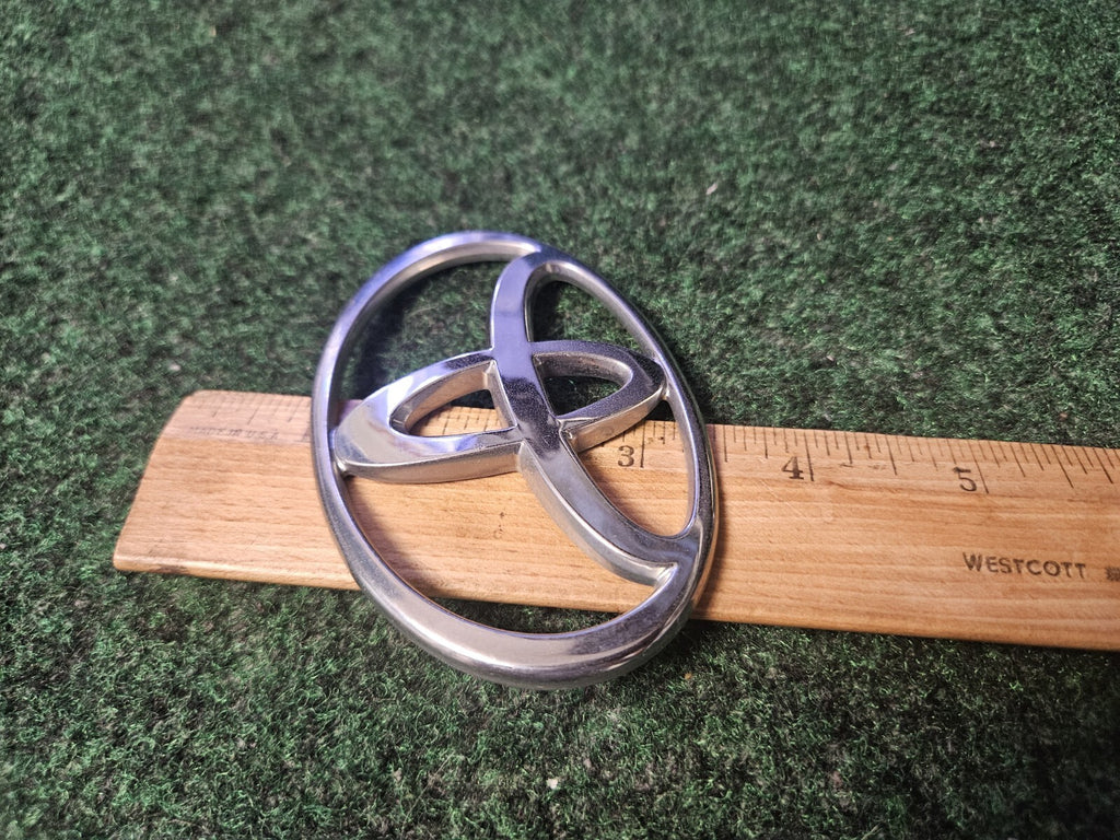 Toyota Chrome Emblem Logo Symbol Unknown Model ~3.5" 2364 4M8