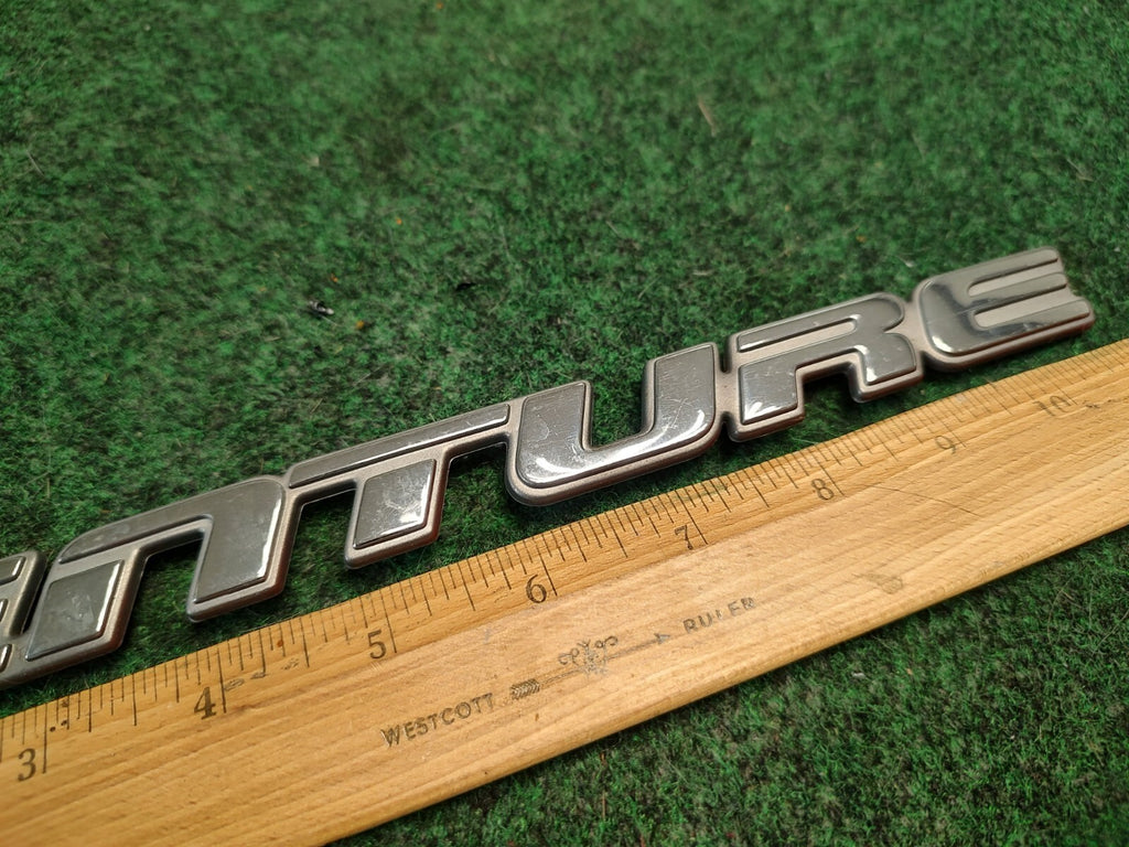 1997-2005 CHEVROLET VENTURE REAR EMBLEM BADGE LOGO CHROME OEM 3S4