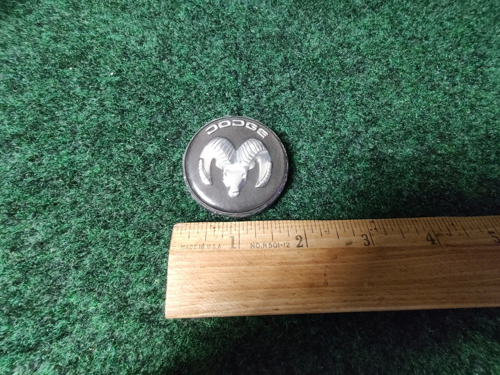 Dodge OEM Ram 1.75" Horn Button Steering Wheel Emblem Badge Logo Nameplate 3M1