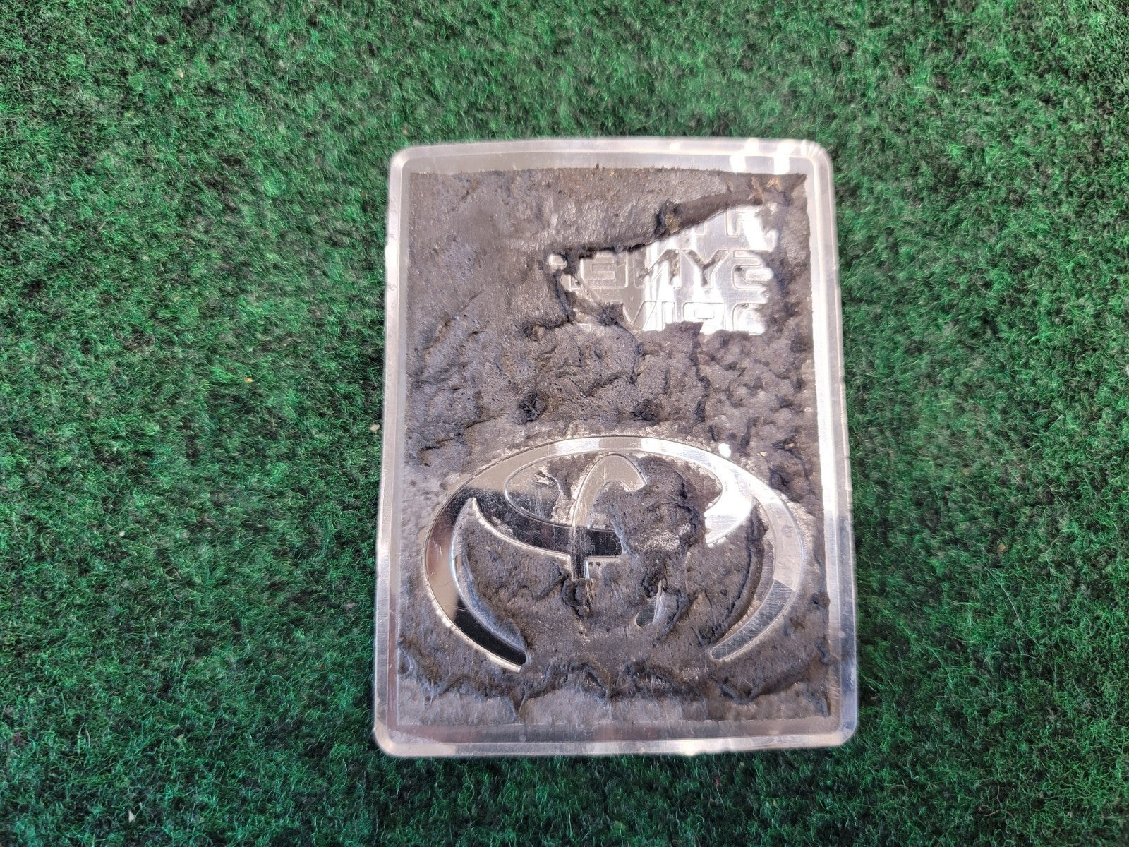 2004-2009 TOYOTA PRIUS HYBRID SYNERGY DRIVE DC CONVERTER EMBLEM BADGE OEM 2M3