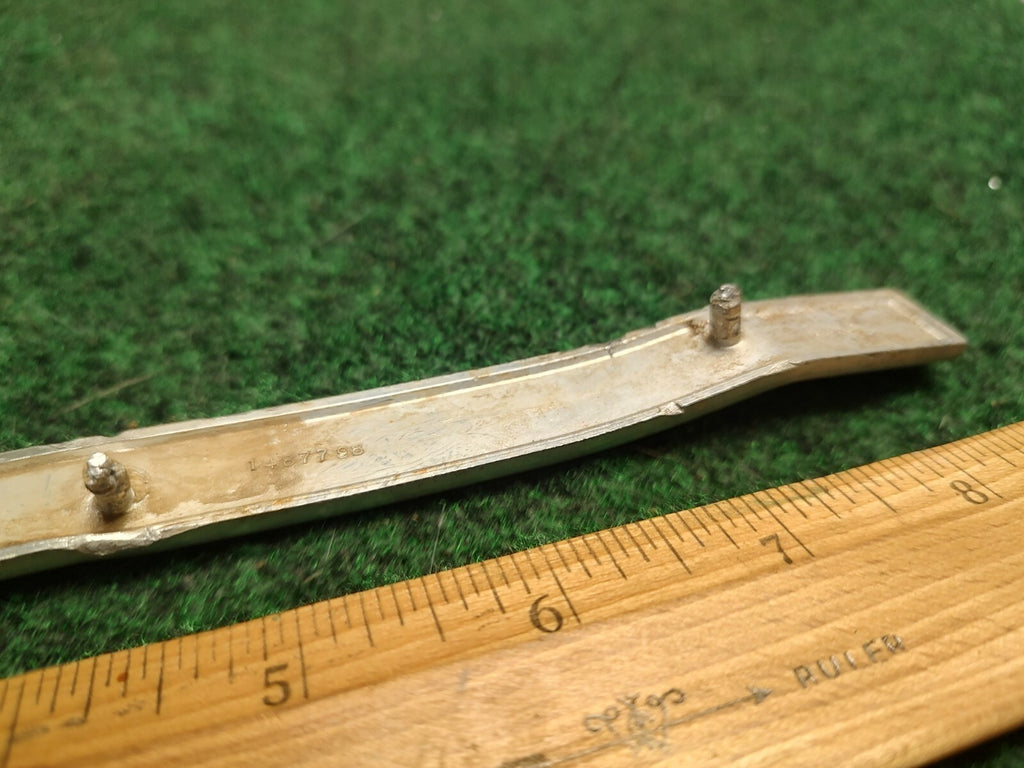 VINTAGE 1967-1970 CADILLAC ELDORADO DECKLID EMBLEM 1487798 TRUNK BADGE Bent 3S6