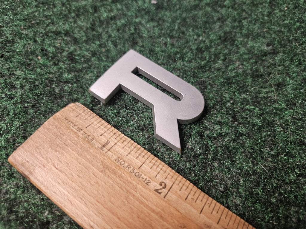 3D "R" Letter Badge Name Plate Fits Land Rover Range Rover 4S7