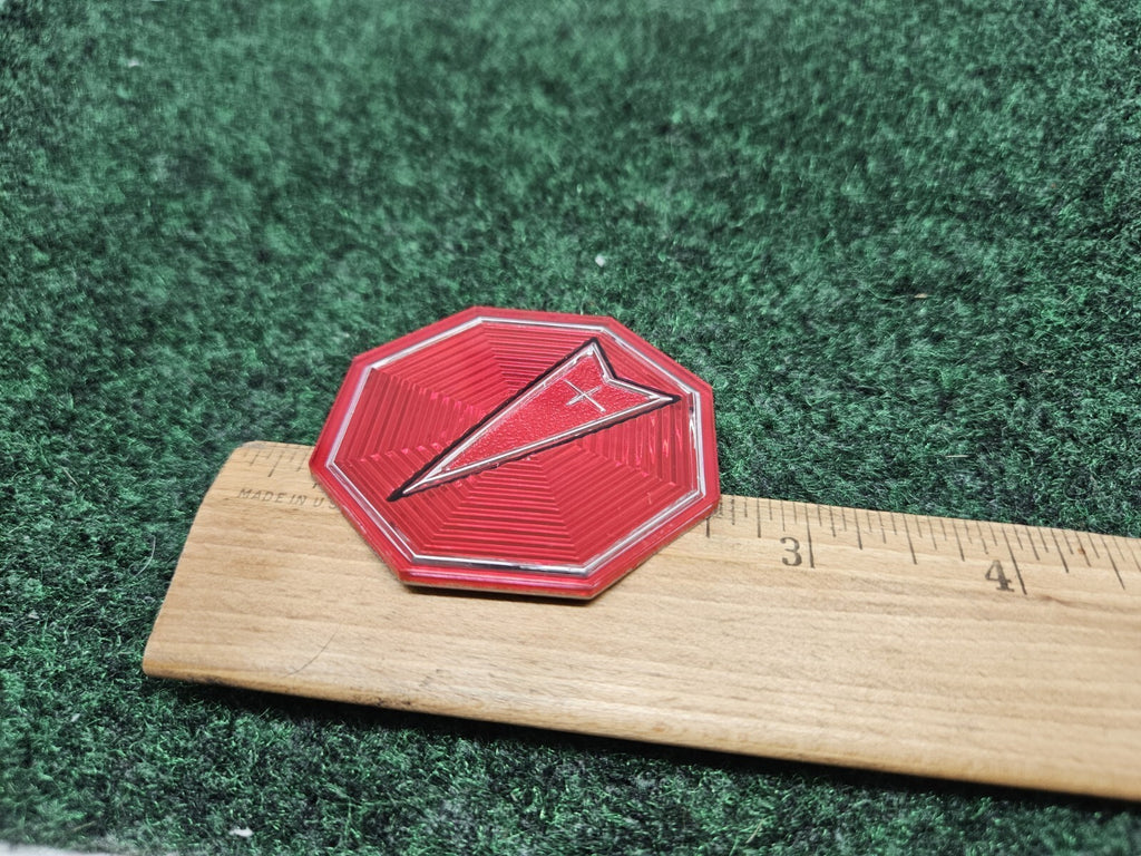 Pontiac OEM 1970's 1980's NOS Wheel Rim Insert Emblem Badge Logo Name 527078 Stk