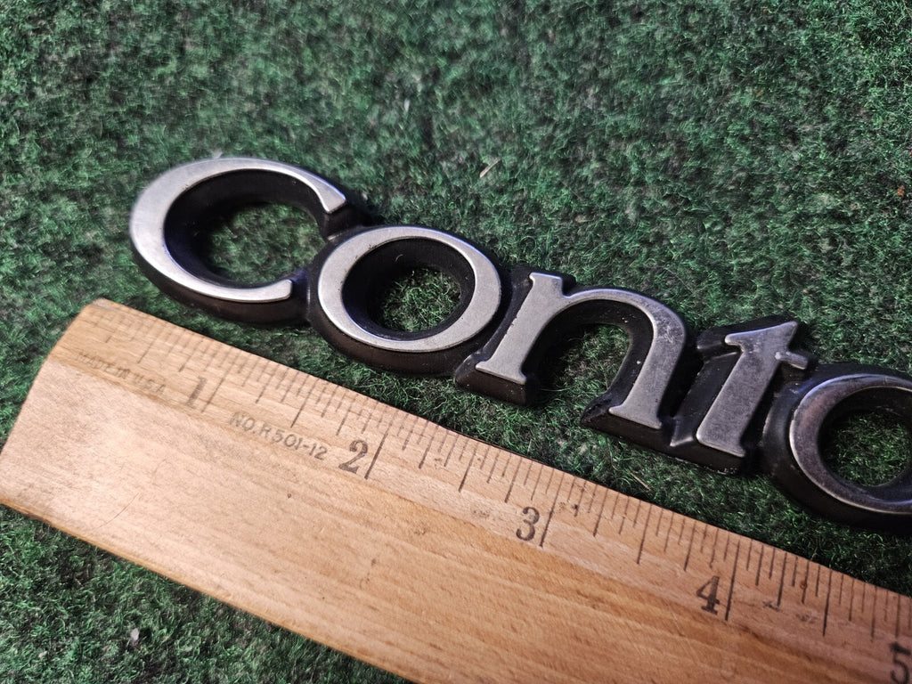 95 96 97 98 99 00 FORD CONTOUR REAR CHROME EMBLEM LOGO BADGE SYMBOL 4M9