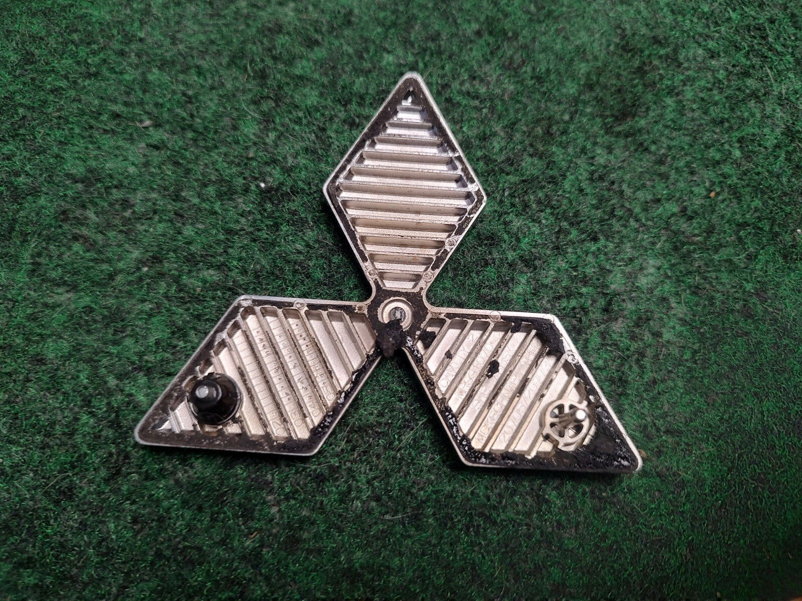 1999-2003 Mitsubishi Galant Emblem Rear Trunk Badge Nameplate Chrome OEM 2S5