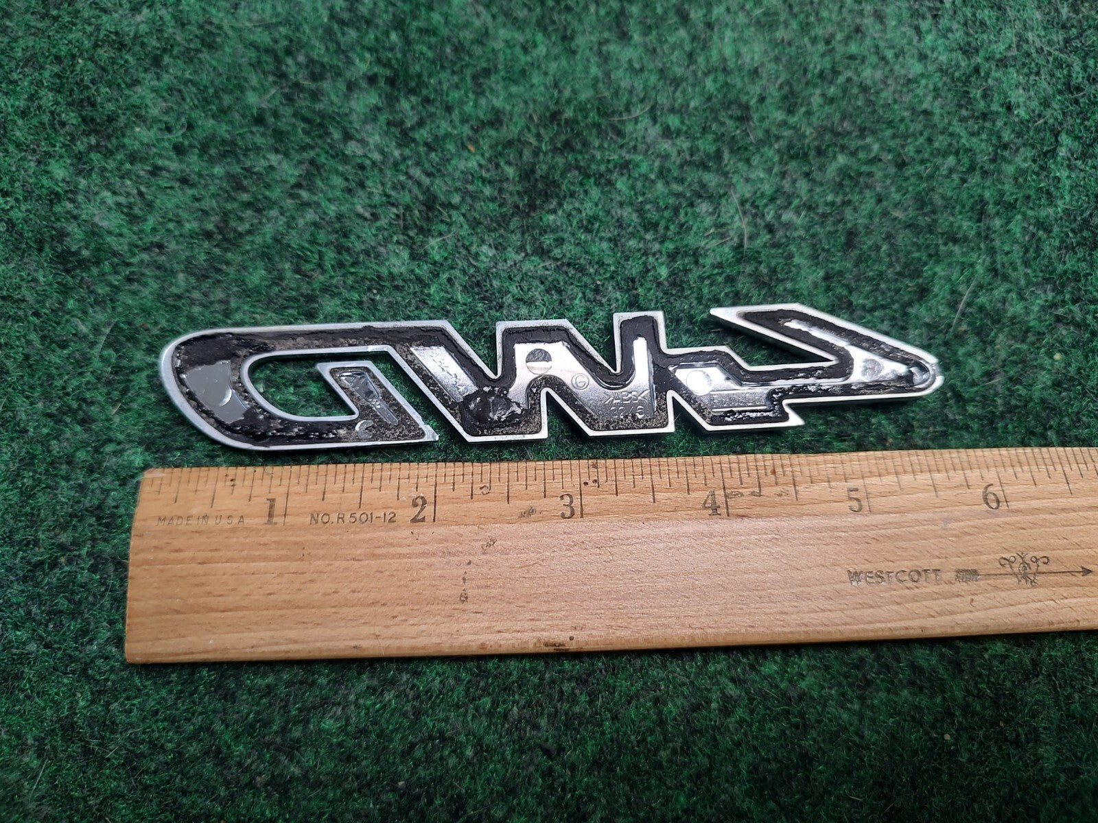 2008-2012 Ford Escape 4WD Emblem 8L84-7843156-DA OEM Badge 3S6