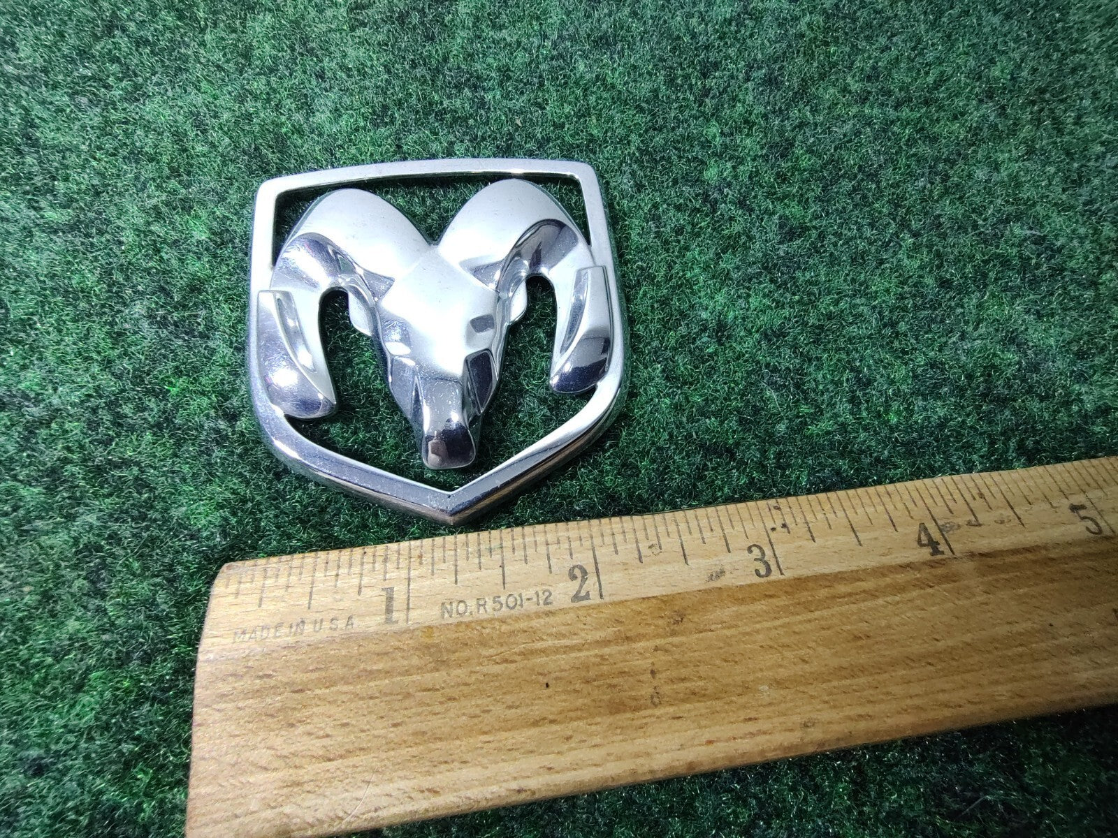 Dodge Front Grille Emblem Logo Badg OEM See Measurements 6S8