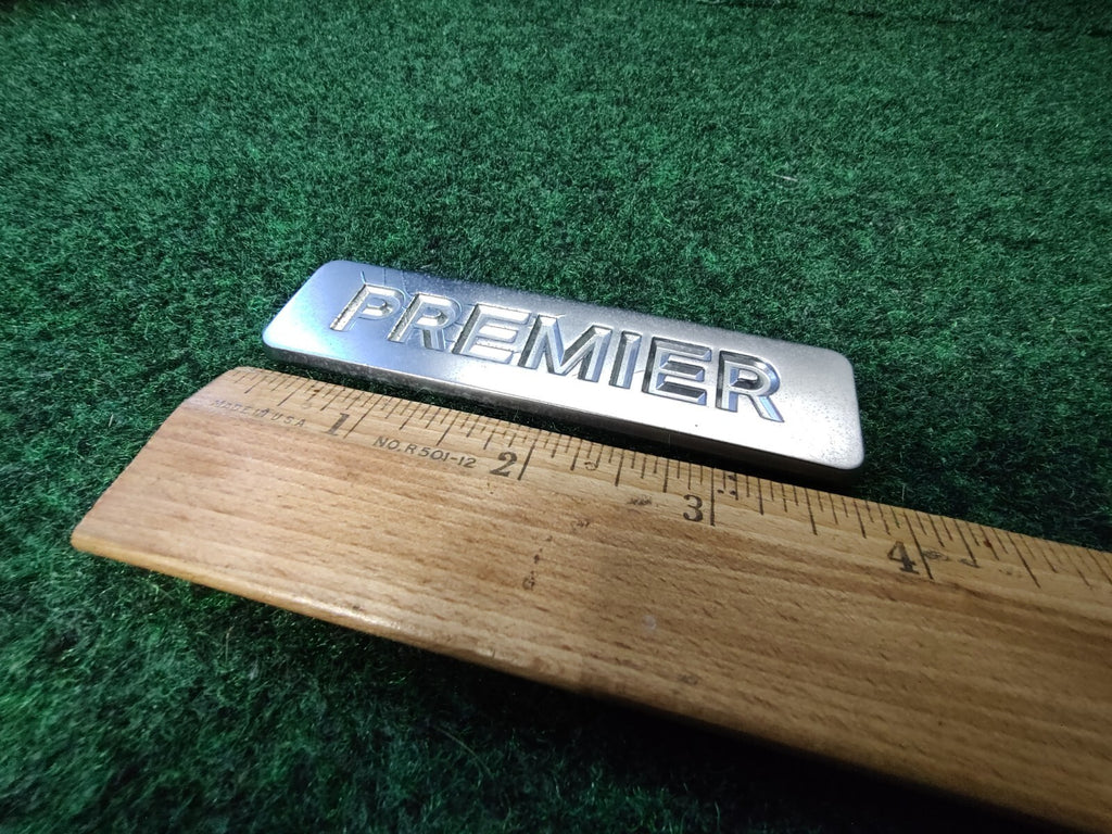 Mercury Premier Plastic 3.75 Emblem Badge Logo Nameplate Name Plate OEM 5S6