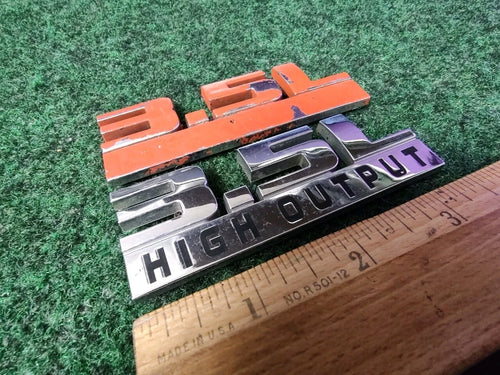 (2) 2004-2014 Dodge 3.5L HIGH OUTPUT Nameplate Emblem Badge OEM 6S4