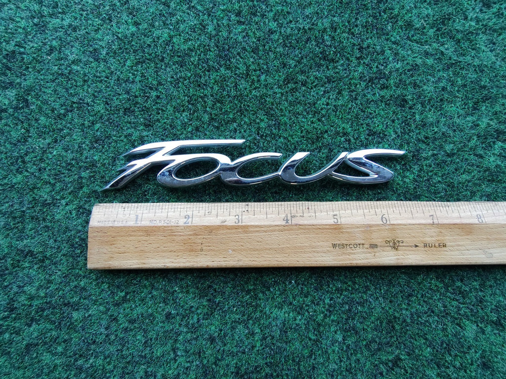 2012-18 Ford Focus Emblem Rear Trunk Chrome Badge Nameplate Logo Letter Name 5S4