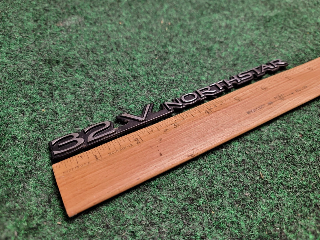 Cadillac OEM 32V Northstar 7.5 Rear Emblem Badge Logo Nameplate Name Plate V 1M3