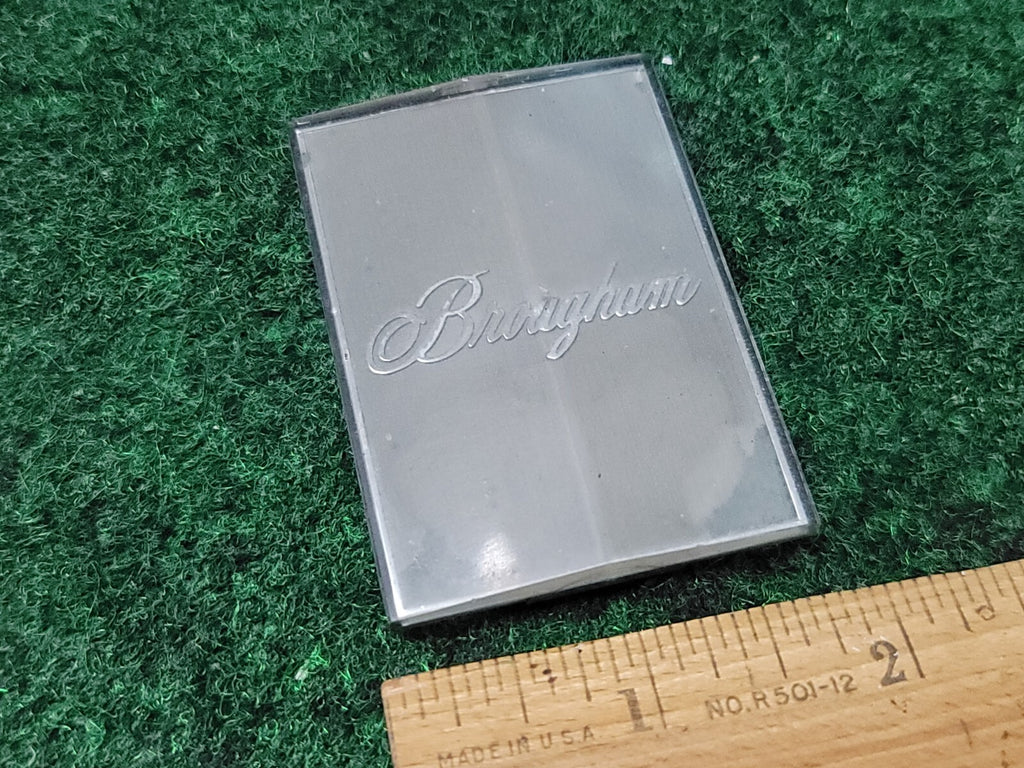 OEM Original Oldsmibile Brougham  Emblem Badge Decal Logo 1M1