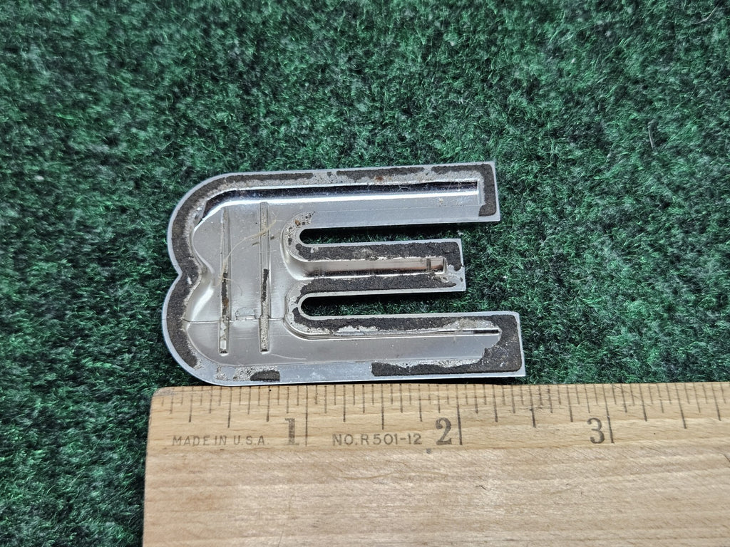 OEM 3D "3" Chrome Individual Number Lettering Emblem Badge Logo Nameplate 7S8