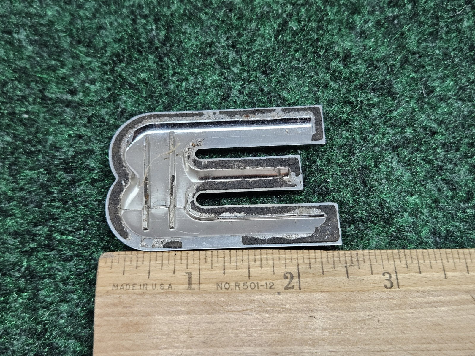 OEM 3D "3" Chrome Individual Number Lettering Emblem Badge Logo Nameplate 7S8