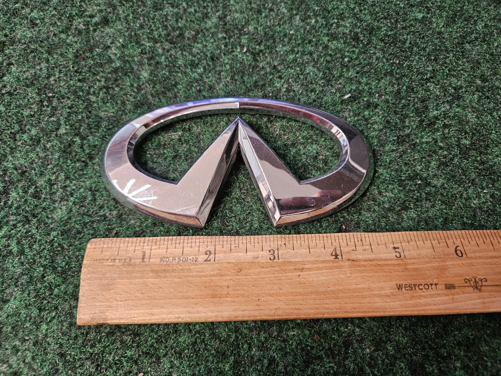 2003 2004 2005 2006 Infiniti G35 Coupe Sedan Rear Logo Emblems Badge OEM 4M6