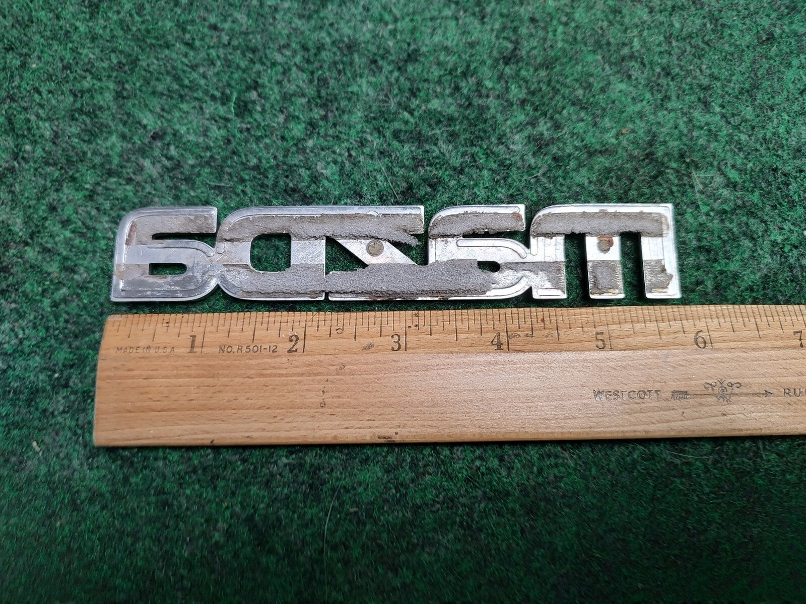 Mazda OEM Chrome Emblem Badge Logo Nameplate Name Plate ~5.8 Inches 4S4