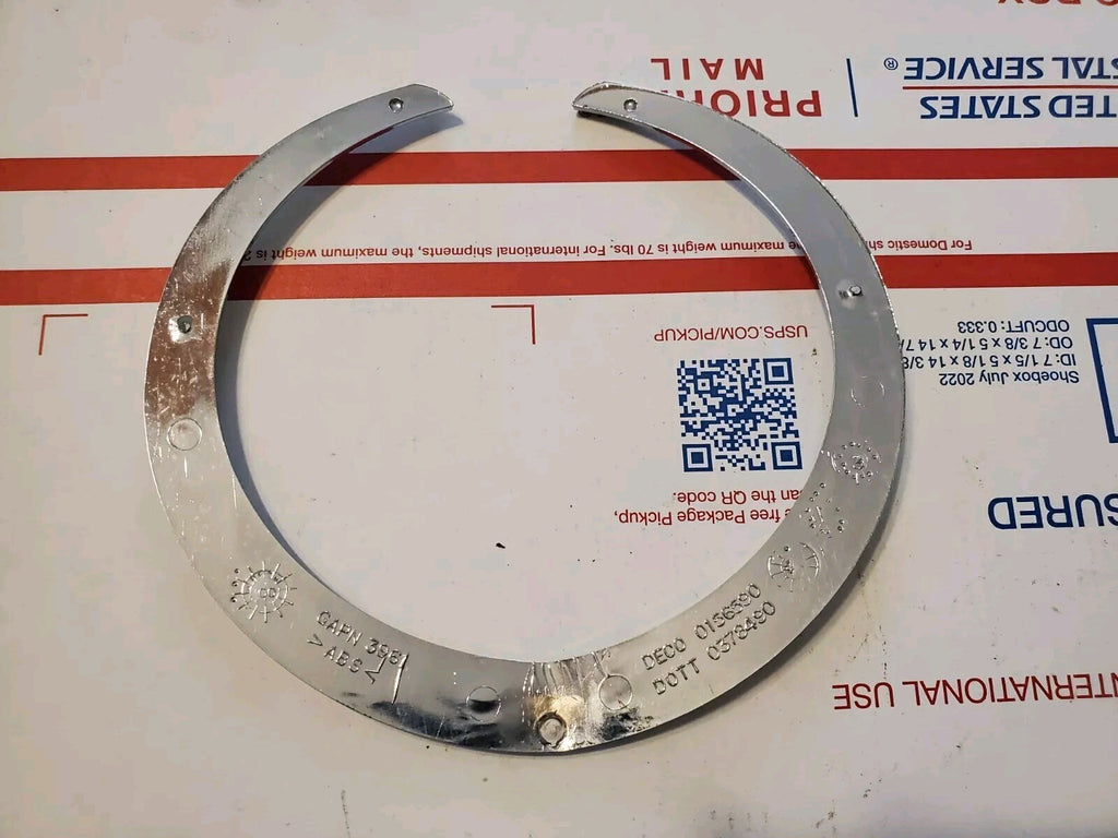 Cadillac OEM Chrome Plastic 6" Wreath Emblem Badge Logo Nameplate 0378490 3L7