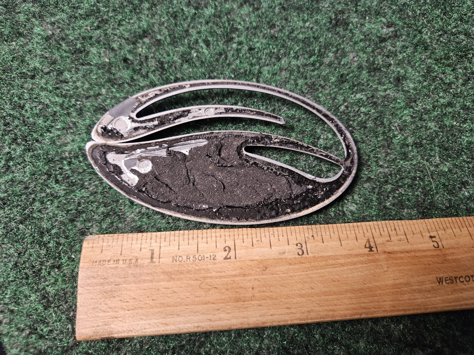 Chevrolet Malibu Chrome Blue Trunk Lid Emblem Badge OEM Logo Nameplate 4S1
