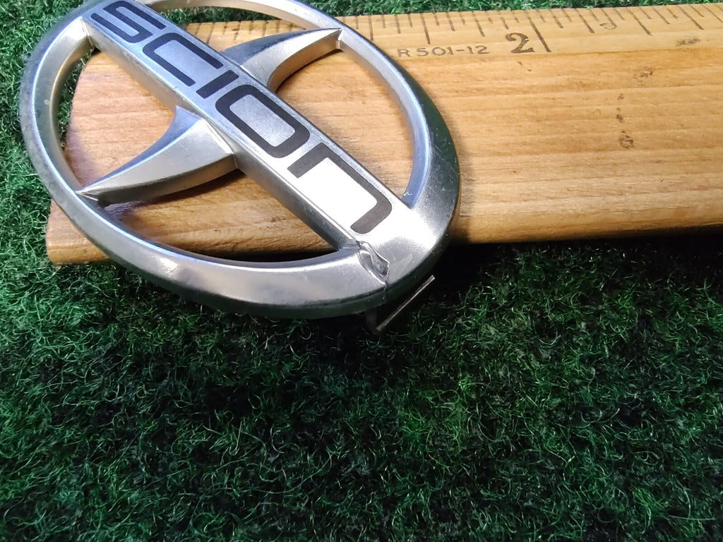Scion 2" Wide Emblem Badge 2912 UNKNOWN Year Model OEM 5S6