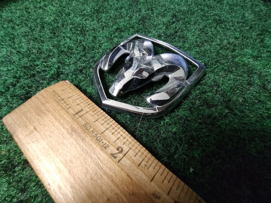 Dodge Front Grille Emblem Logo Badge Name Plate OEM See Measurements 7S2