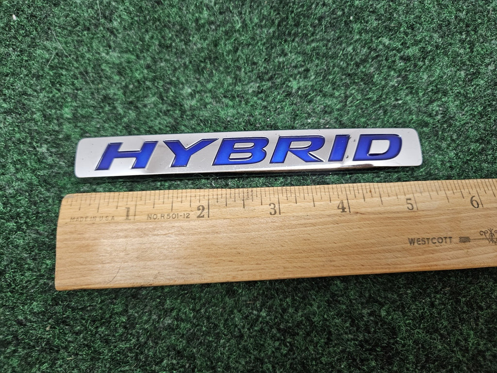 OEM HONDA CRZ CIVIC ACCORD INSIGHT HYBRID SIDE EMBLEM LOGO BADGE SIGN SYMBOL GL3