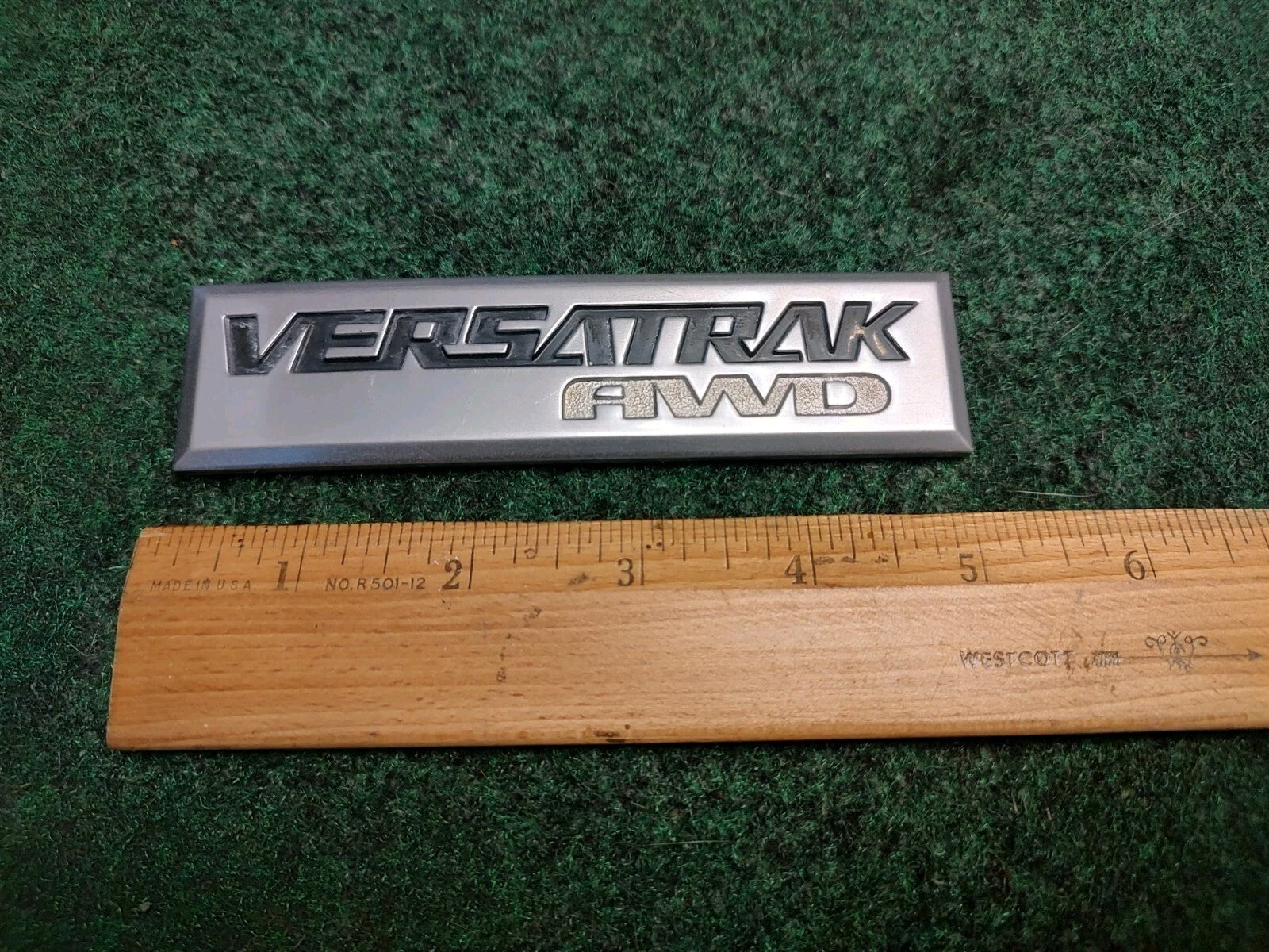 2003-2008 Honda Element Emblem Versatrak AWD Badge Gate Rear Chrome OEM 2S1