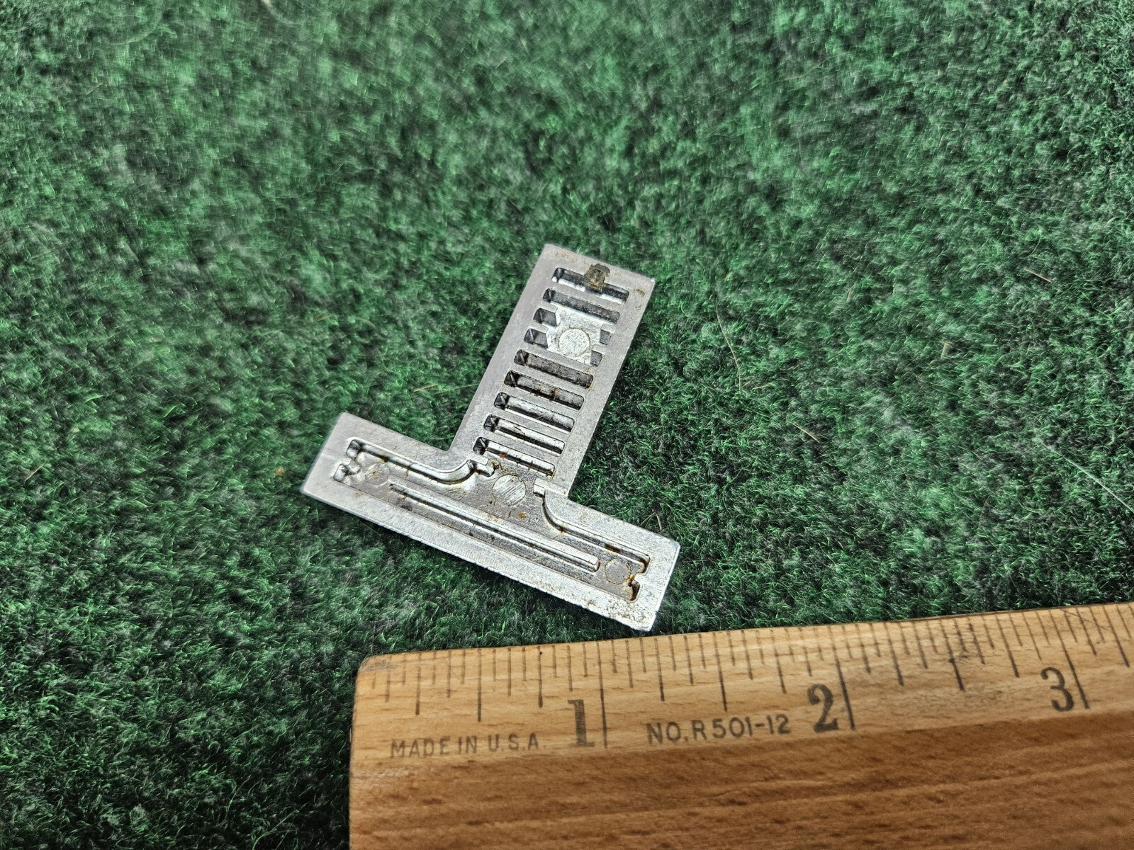 OEM "T" Chrome Individual Letter Lettering Emblem Badge Logo 3D Nameplate 3D 7S7