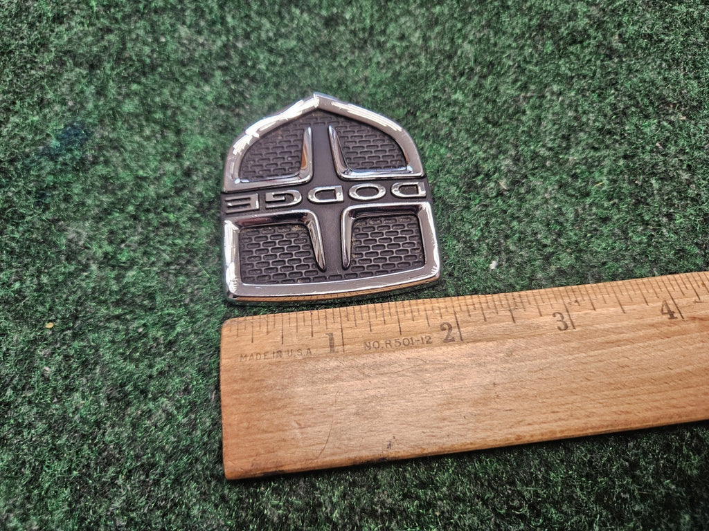 Dodge Grille Emblem Logo Badge OEM Name Plate Name 5M7