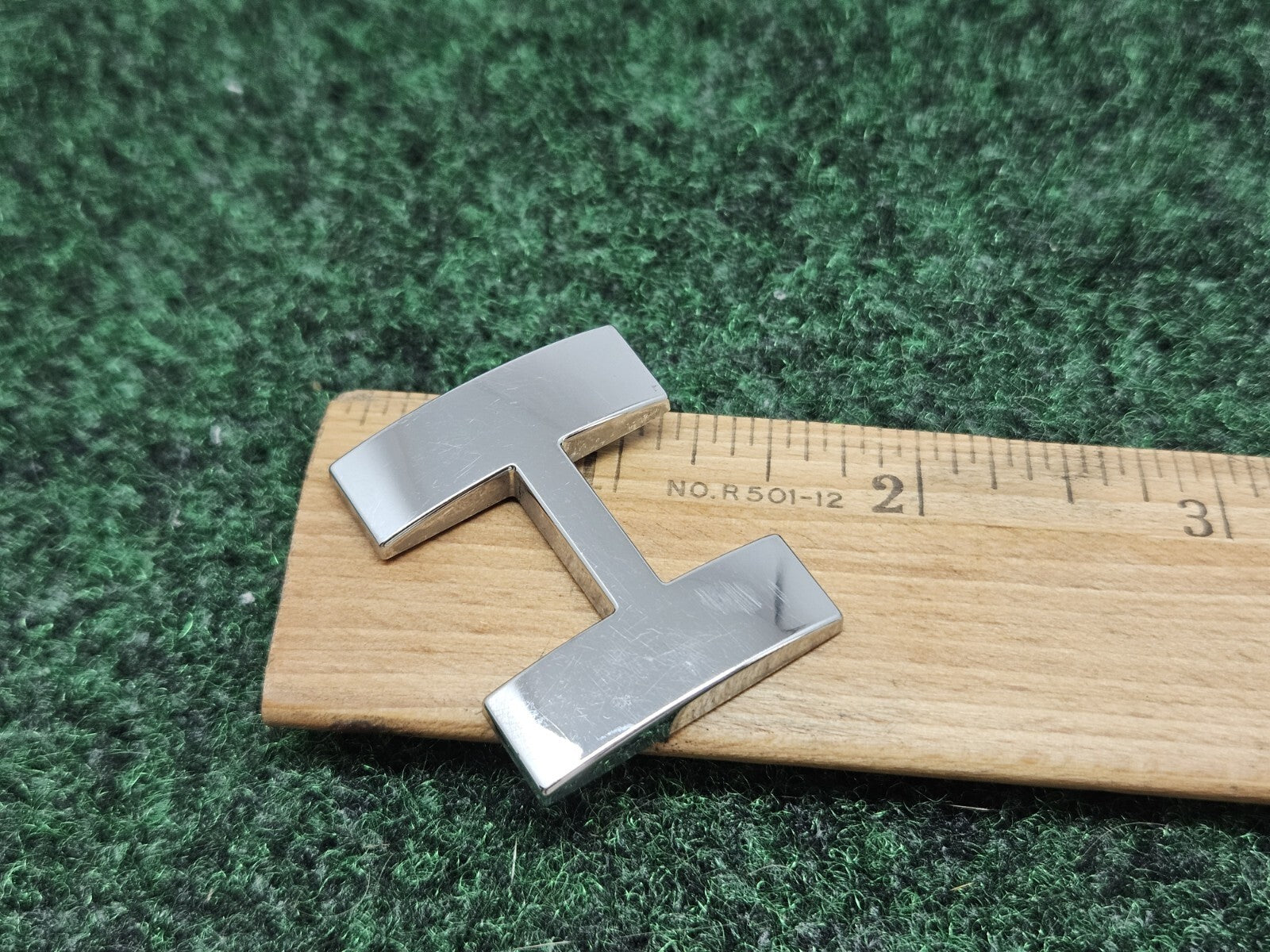 OEM "H" 3D Chrome Individual Letter Lettering Emblem Badge Logo Nameplate 7S8