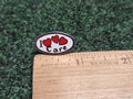I Heart Care Lapel Pin Hat Vest Brooche