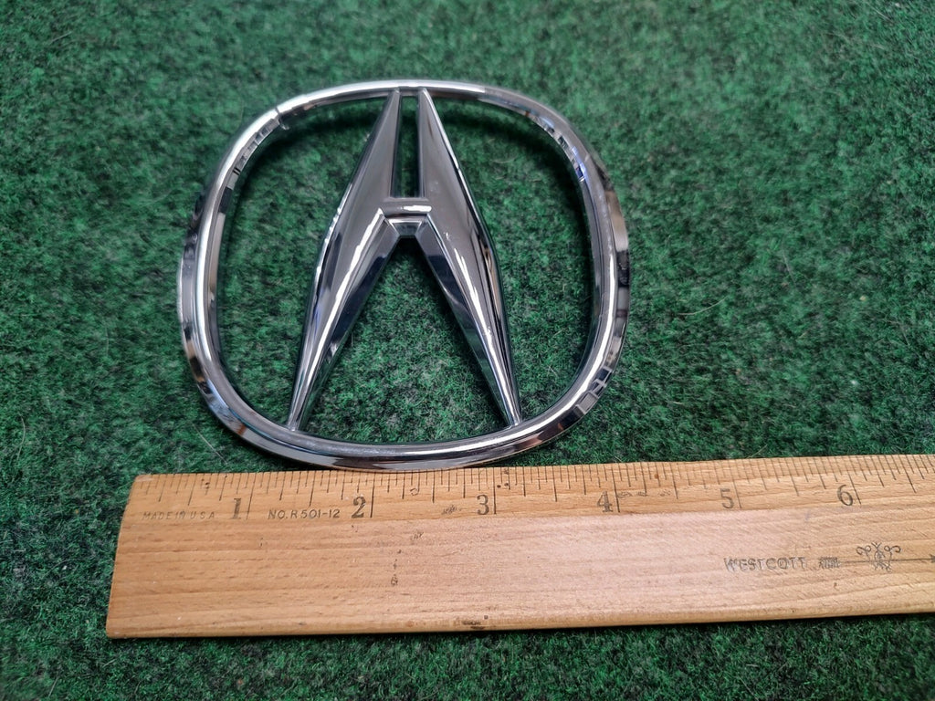 USED 2009- 2014 Acura TL Trunk Emblem Logo 4 1/4 in 75701-TK4-A000 3S6