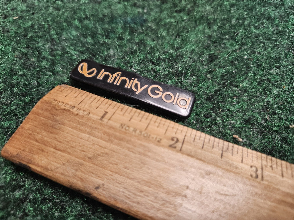 Infinity Gold Speaker Badge Emblem Logo Name Plate 6M9