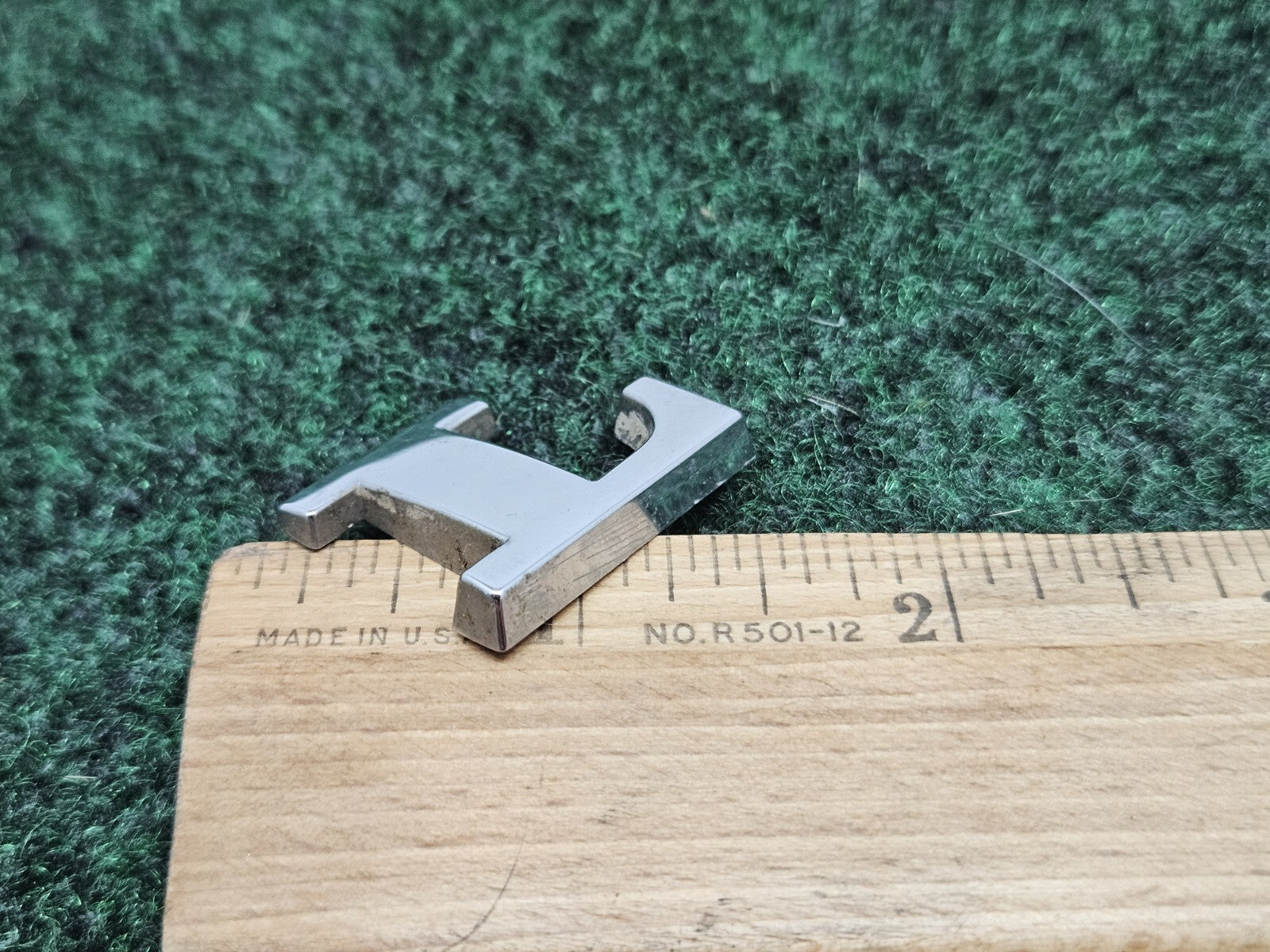 OEM "L" Chrome 3D Individual Letter Lettering Emblem Badge Logo Nameplate 7S7