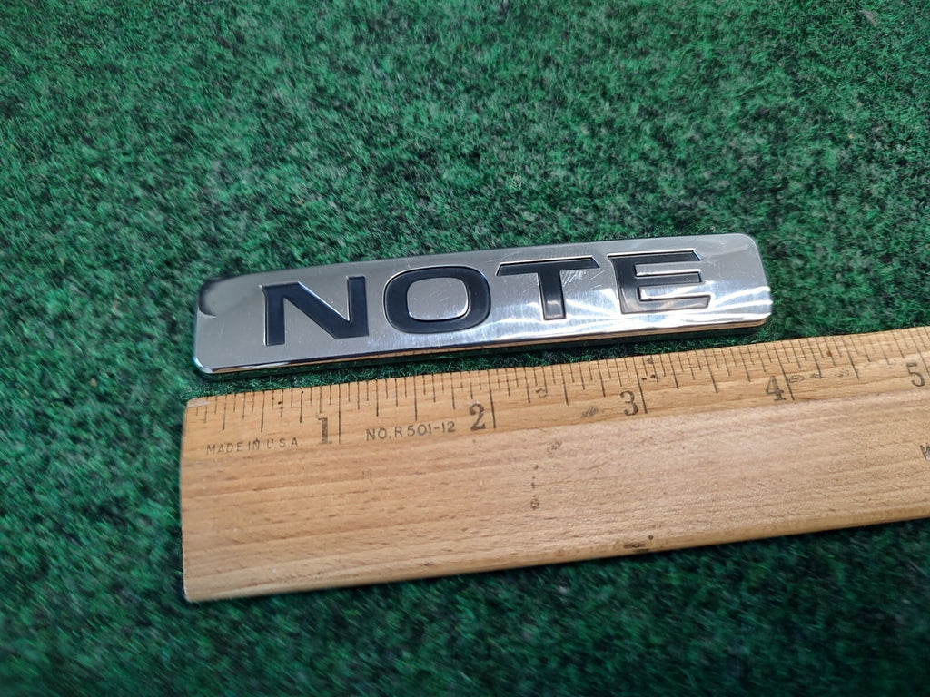 2014 -2019 Nissan Versa Note Liftgate Trunk Back Door Emblem 90892-3VY2A OEM 5S1