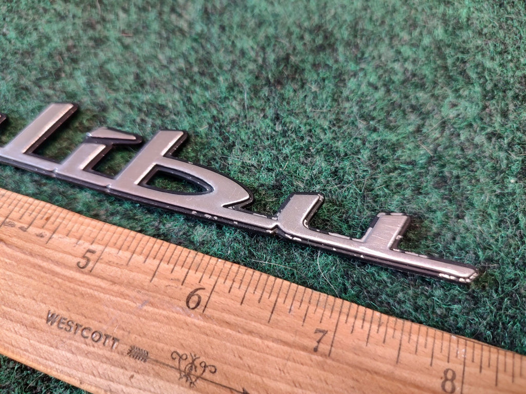 1997-2003 Chevy Malibu Chrome Rear Emblem Badge Logo Nameplate Name Plate 3S1