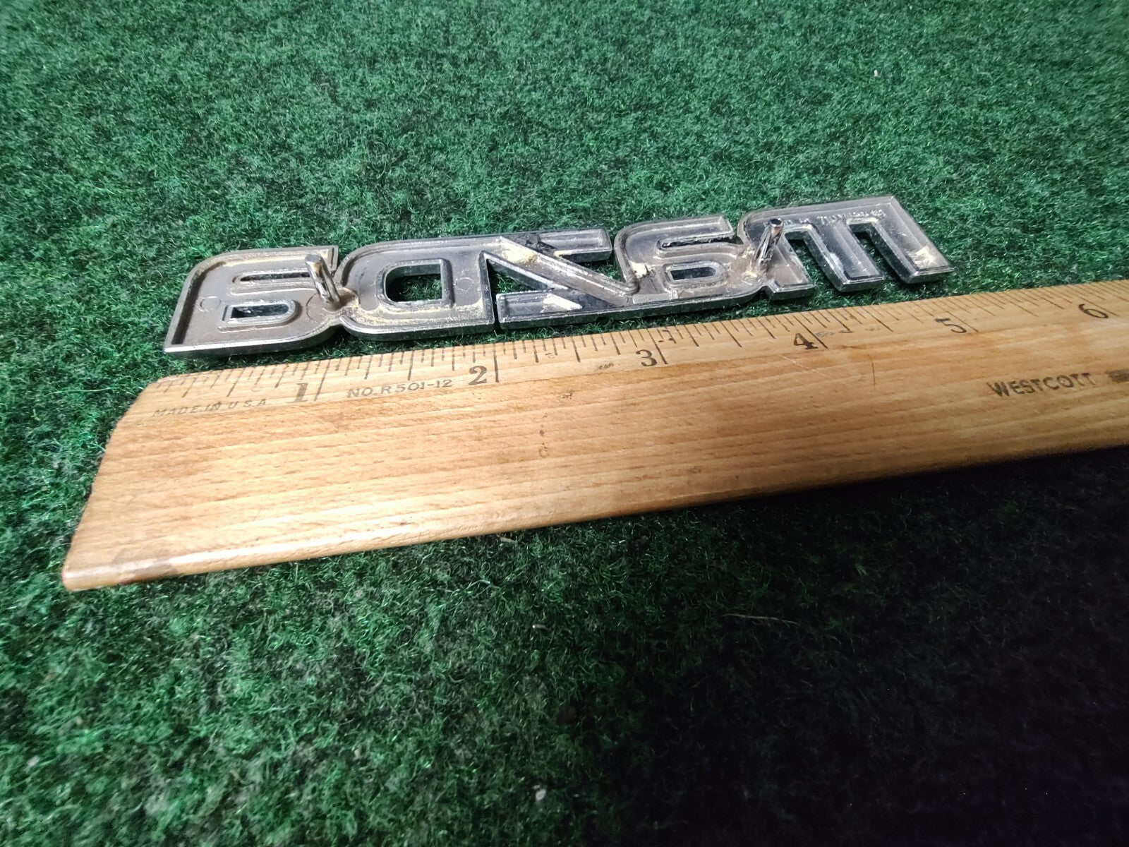 1999 00 2001 2002 2003 Mazda Protege Rear Trunk Nameplate Emblem B25D-51-710 5S4