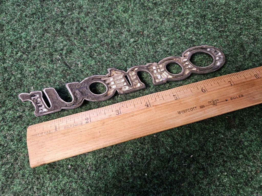 95 96 97 98 99 00 FORD CONTOUR REAR CHROME EMBLEM LOGO BADGE SYMBOL 4M9