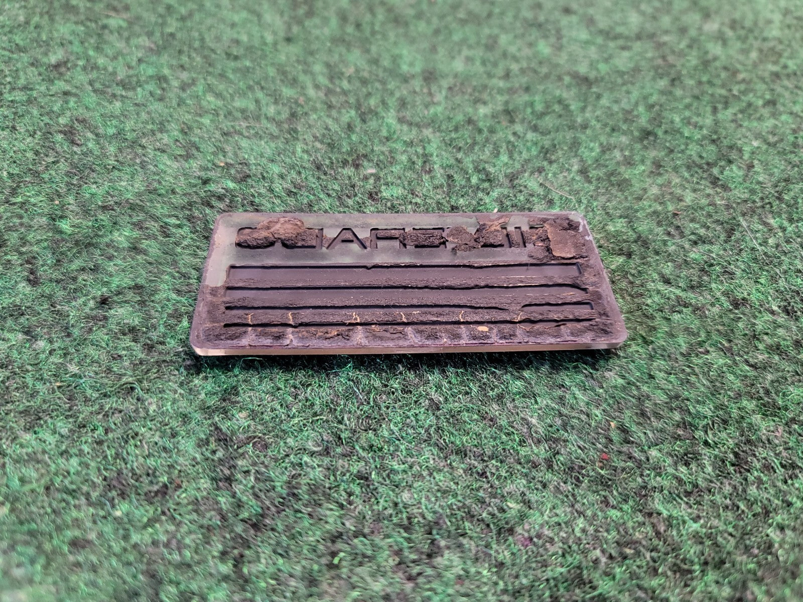 1990s SILVERADO Plastic Roof Panel Emblem OEM NAME PLATE 2M3