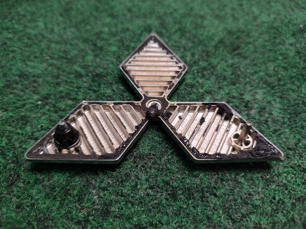 1999-2003 Mitsubishi Galant Emblem Rear Trunk Badge Nameplate Chrome OEM 2S5