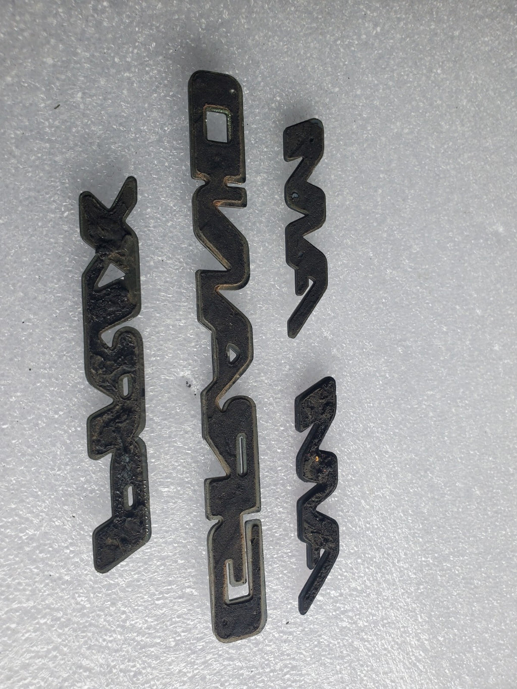 (4) Pontiac OEM Grand Am Prix Emblem Badge Logo Nameplate Name Plate VNTG