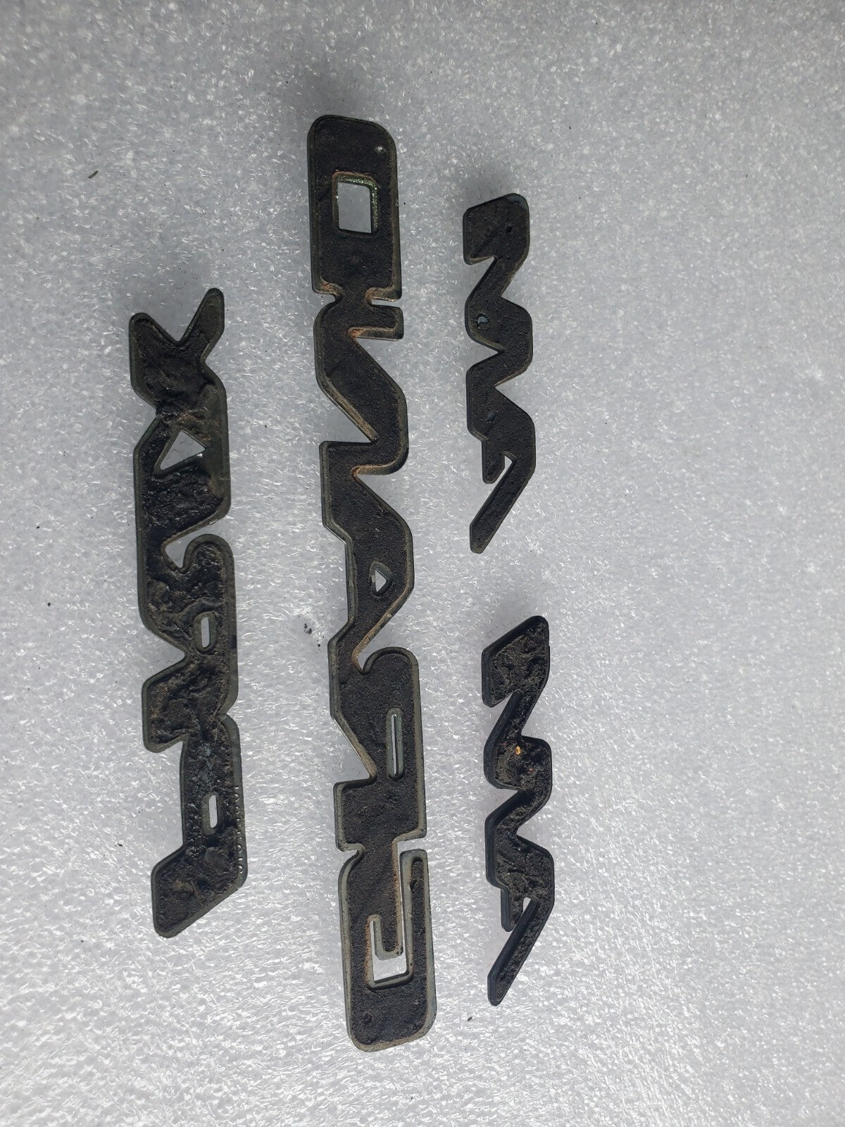 (4) Pontiac OEM Grand Am Prix Emblem Badge Logo Nameplate Name Plate VNTG