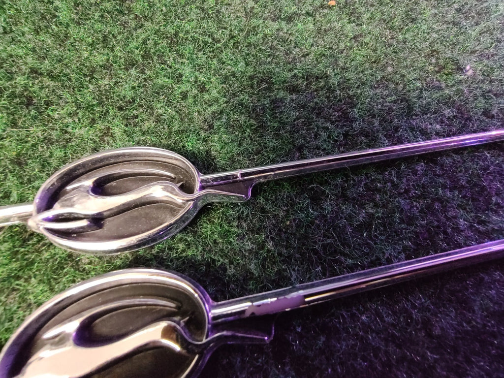 (3) CHEVROLET IMPALA EMBLEM OEM SILVER BLACK CHROME GENUINE 6S4
