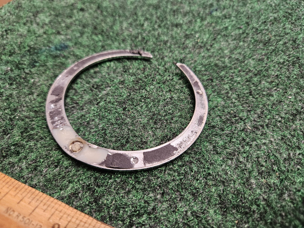 Cadillac Chrome Wreath Emblem Badge Trim OEM GM Caddy Trunk Ornament 3" Inch 5M8