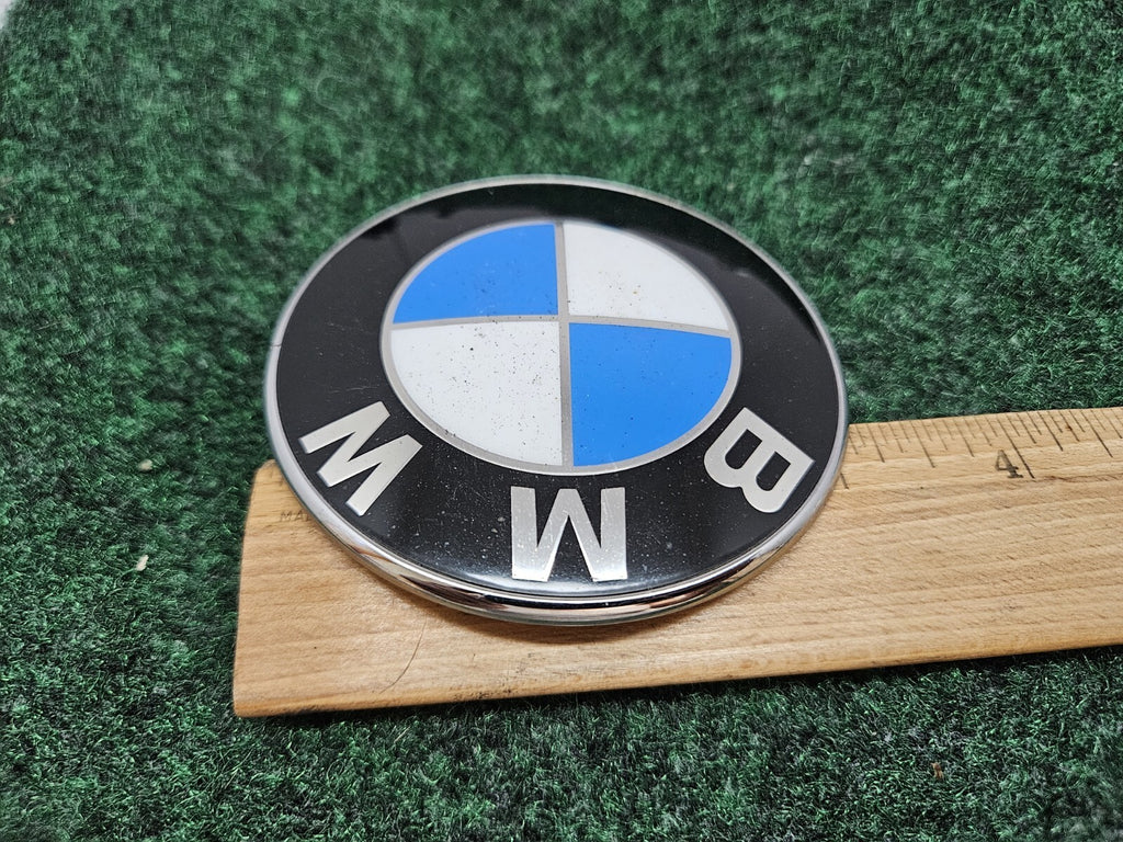 BMW Emblem Badge Roundel Circular 82MM 1 3 5 6 7 SERIES OEM 8132375 GL4