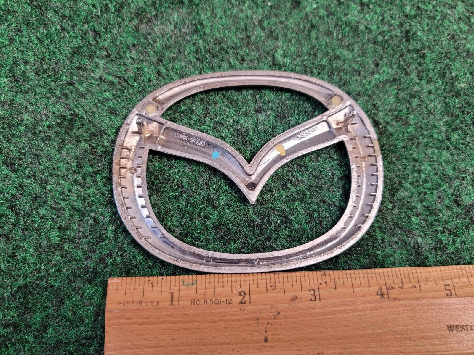 03 04 05 06 07 08 MAZDA 6 MAZDA6 SEDAN REAR EMBLEM LOGO BADGE SIGN SYMBOL 1M5