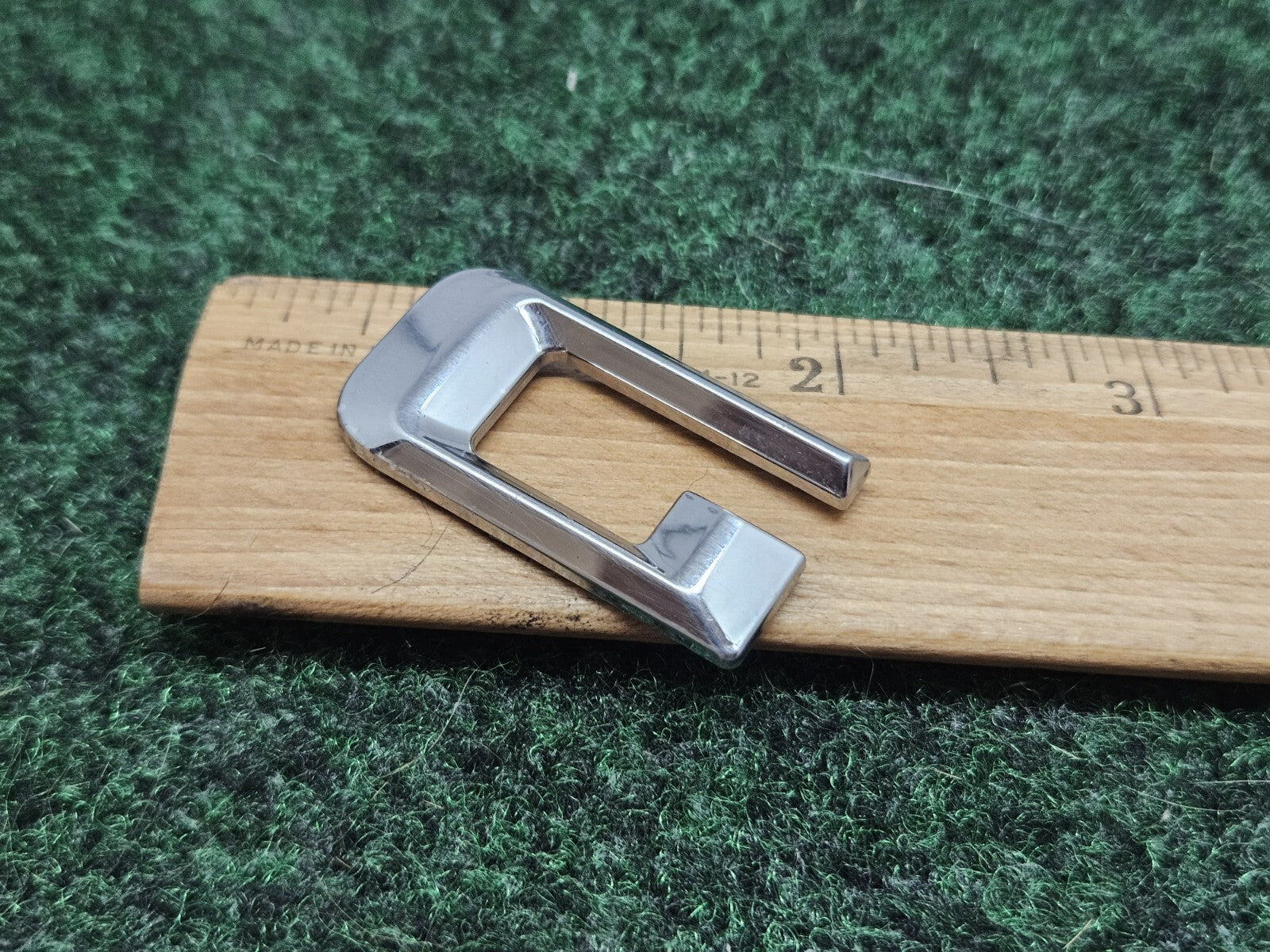 OEM "G" Chrome Individual Letter Lettering Emblem Badge Logo Nameplate 3D 7S7