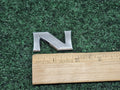 OEM "N" 3D Chrome Individual Letter Lettering Emblem Badge Logo Nameplate 2S2